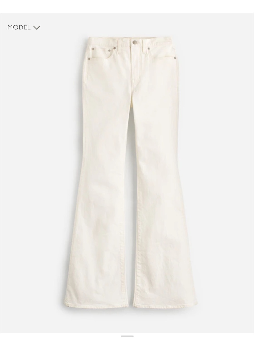 Madewell Flea Market Flare Jean